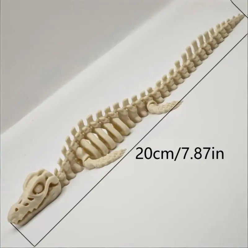 Mosasaurus Skeleton Aquarium Ornament – 20cm Fish Tank Decor Aquarium Ornament Axl onesize