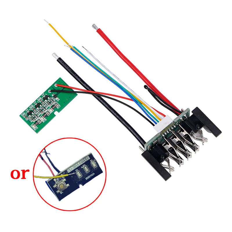 DCB200 Li-Ion Battery PCB Charging Protection Board 18V 20V Battery Protection PCB Axl