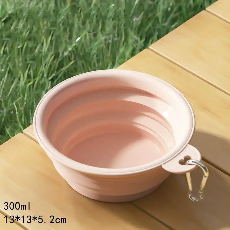 Collapsible Silicone Pet Bowl – Portable Dog & Cat Travel Bowl Collapsible Pet Bowl Axl A3