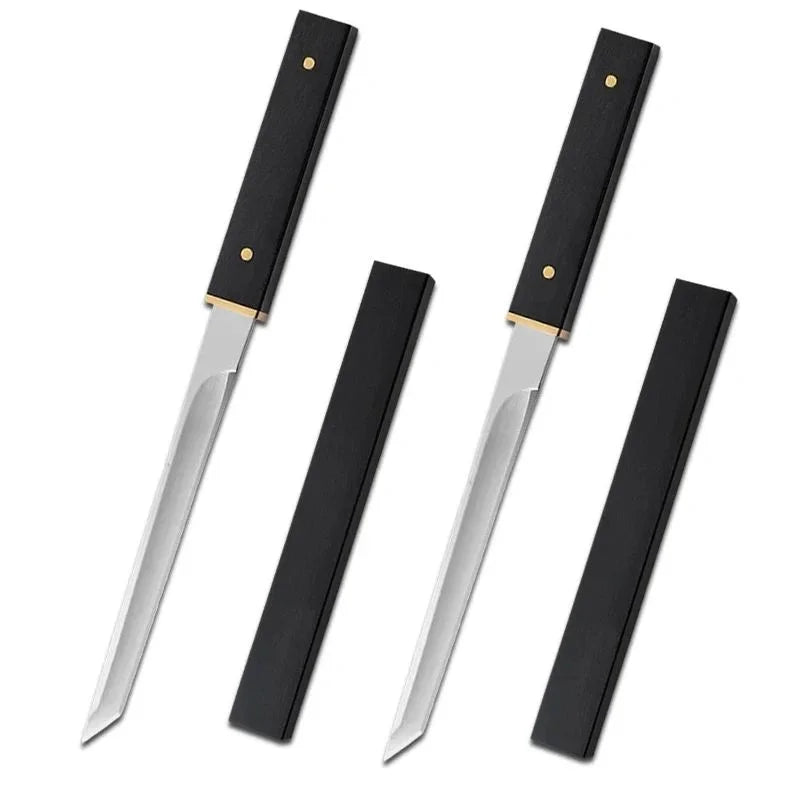 Autumn Leaves Kitchen Knife Set – Stainless Steel Fruit Knives Kitchen Knife Set Axl 2PCS