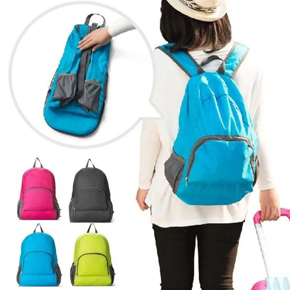 Foldable Ultralight Backpack – Waterproof Hiking & Travel Bag Foldable Backpack Axl