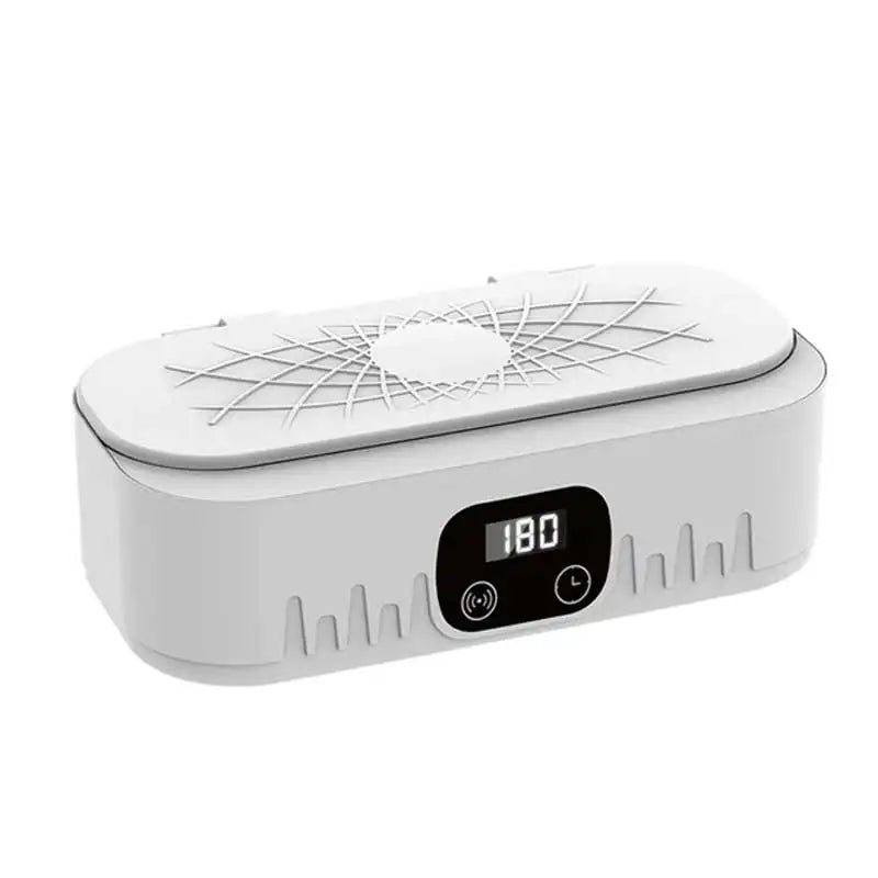 BALASHOV Ultrasonic Cleaner for Glasses & Jewelry – 400ml Ultrasonic Cleaner Axl WHITE EU