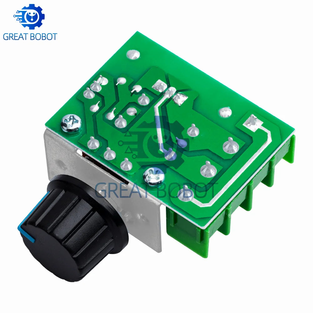 AC 220V 2000W SCR Voltage Regulator – Dimmer & Speed Controller SCR Voltage Regulator Axl