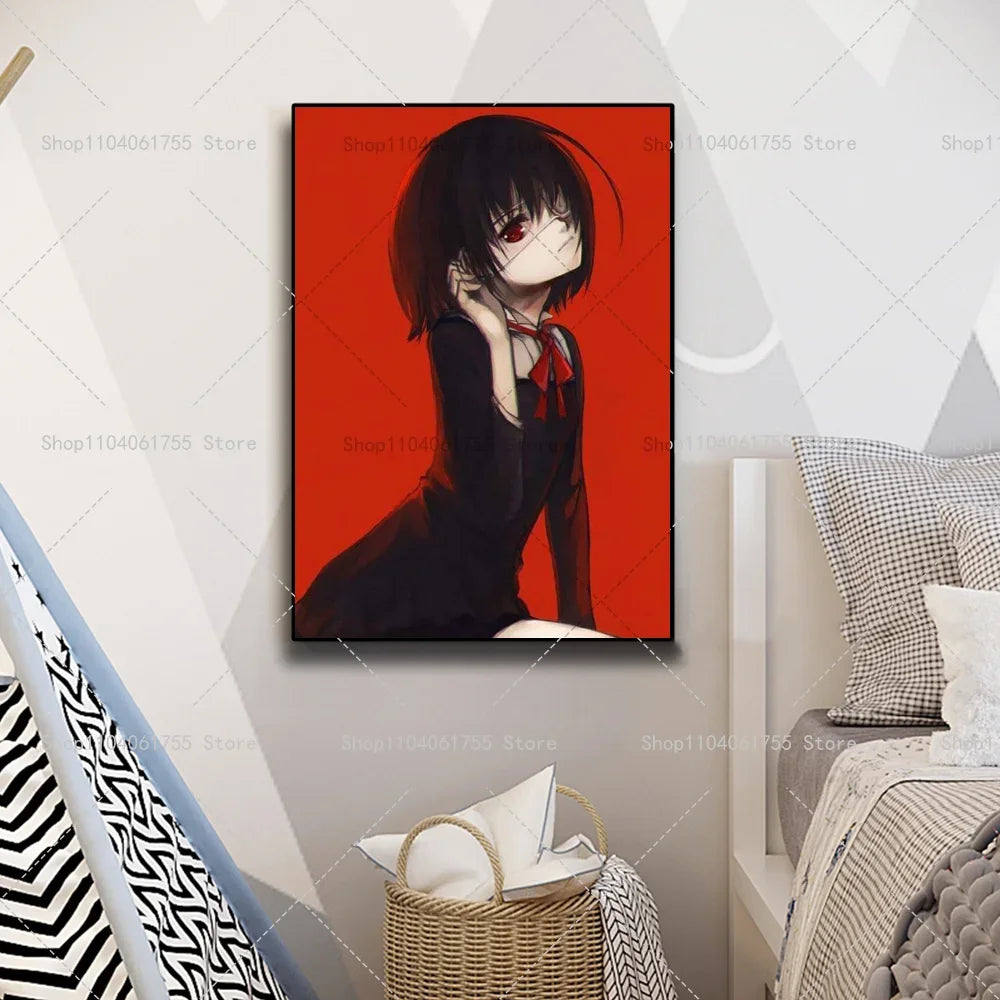 Japanese Horror Anime Another Wall Poster – Waterproof Sticker Wall Art Poster Axl