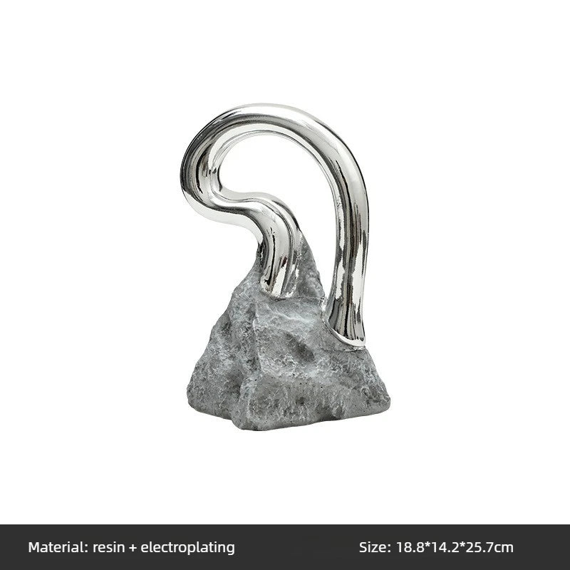 Modern Resin Figurine – Luxury Coffee Table & Entryway Decor Decorative Figurine Axl Short
