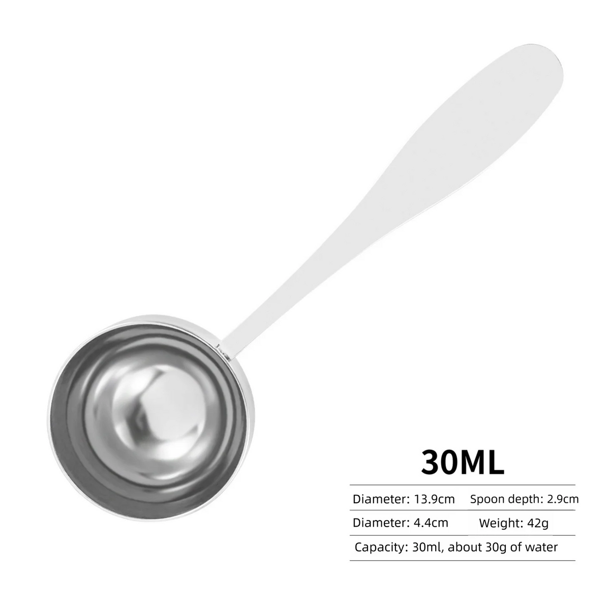 Stainless Steel Gram Measuring Spoons – 1g 3g 5g 10g Scoop Set Measuring Spoon Set Axl 30ml 5g