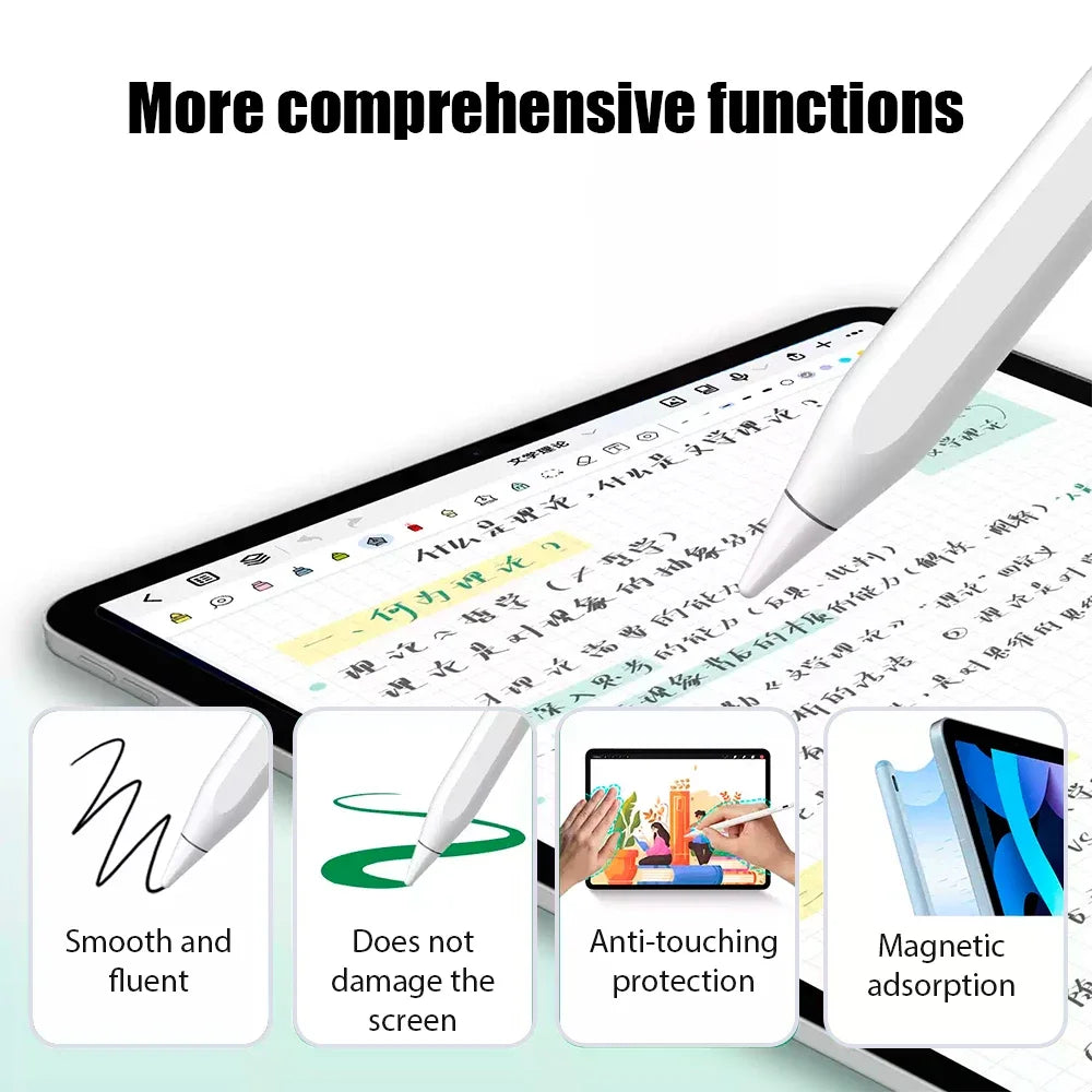iPad Stylus Pen – Palm Rejection, Power Display, Type-C iPad Stylus Pen Axl