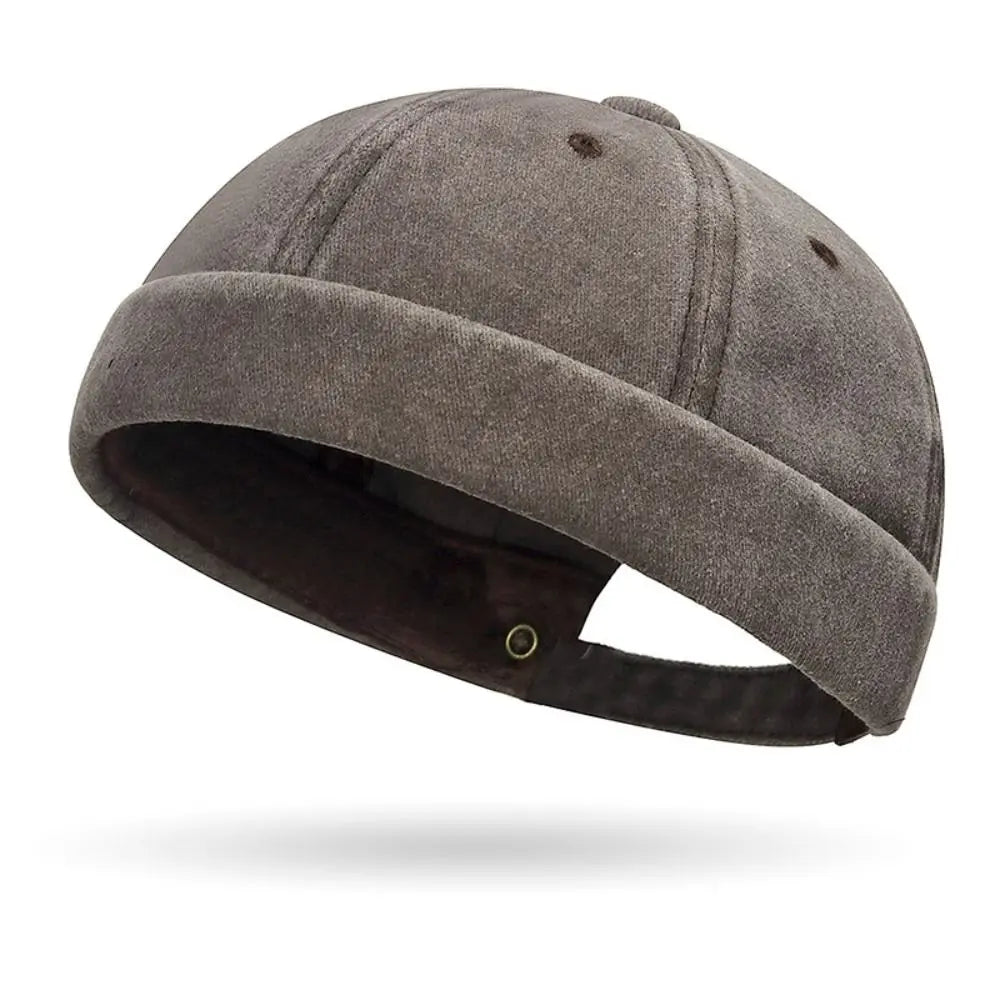 Unisex Knit Beanie Hat – Cuff Docker Skullcap Men & Women Knit Beanie Hat Axl coffee