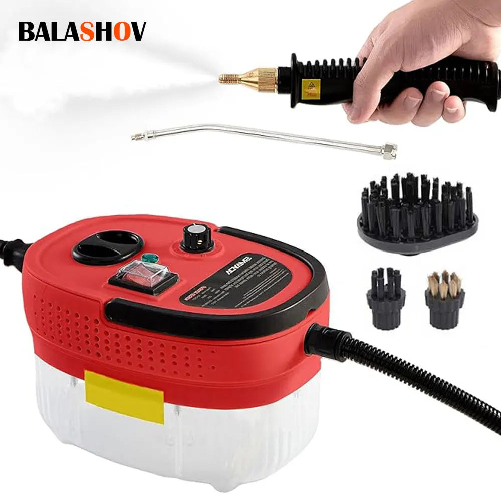 BALASHOV 2500W Steam Cleaner – Kitchen, Car & Home Steam Cleaner Axl