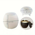 Pear-Shaped Silicone Mould – DIY Candle Cup & Resin Craft Mold Silicone Craft Mould Axl 1 set