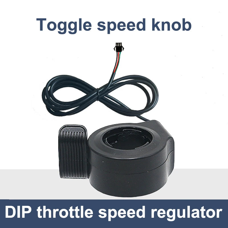 Thumb Throttle Speed Controller for E-Bike & Scooter 12V–84V E-Bike Throttle Controller Axl