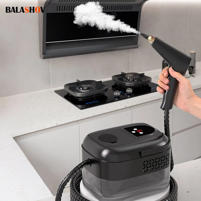 BALASHOV 2500W Handheld Steam Cleaner – Kitchen, Car & Home Handheld Steam Cleaner Axl