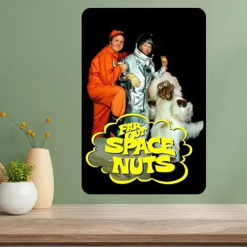 Far Out Space Nuts Classic TV Show Metal Poster Sign Metal Wall Sign Axl aluminum sign aluminum 40x30cm