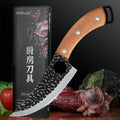Handmade Forged Chef Knife – Meat Cleaver & Boning Knife Kitchen Chef Knife Axl Default Title