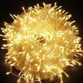 Outdoor LED Fairy String Lights 10M–100M | 8 Modes, IP44 LED Fairy String Lights Axl Warm White 30m 300leds EU 220V