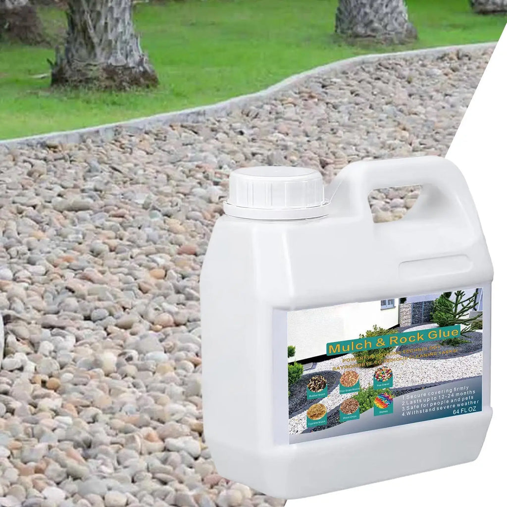 Rock Glue 64 oz – Strong Landscape Stone & Gravel Adhesive Landscape Stone Adhesive Axl Default Title