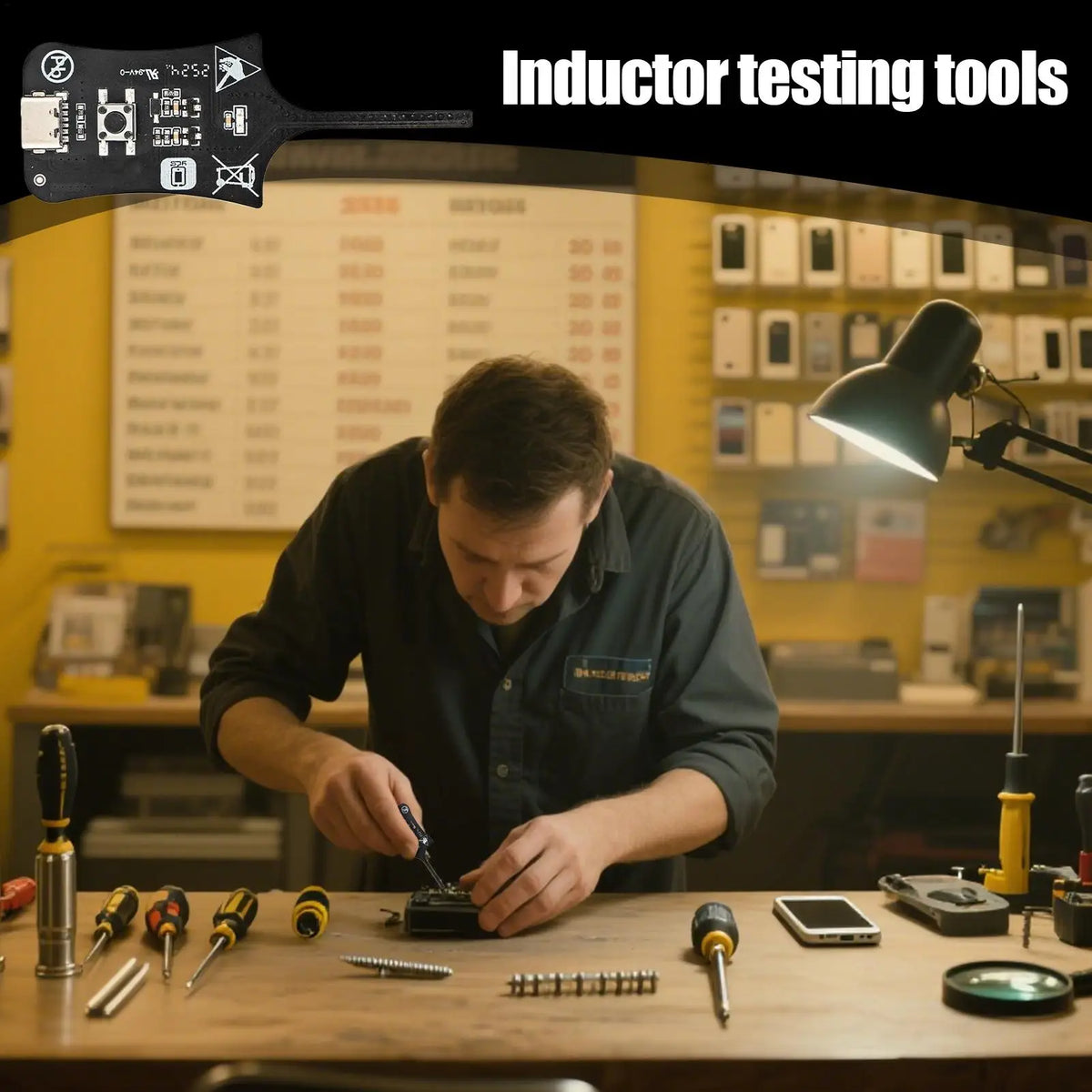 Motherboard Coil Tester – Inductor & Fault Detector Tool Circuit Fault Detector Axl