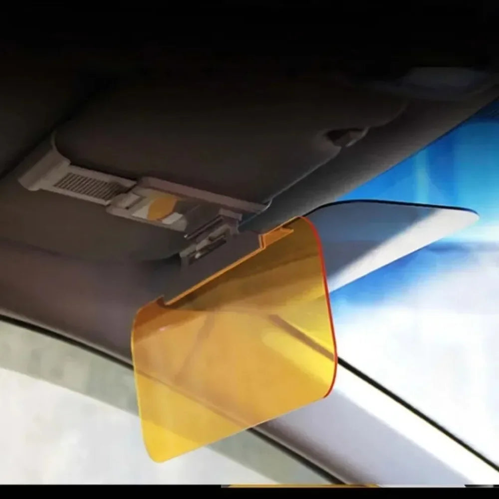Car Sun Visor HD Mirror – Day & Night Anti-Glare UV Shield Car Sun Visor Axl