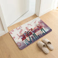 Anime Classroom Diatomite Bath Mat – Quick Dry & Anti-Slip Diatomite Bath Mat Axl White4 30x45cm