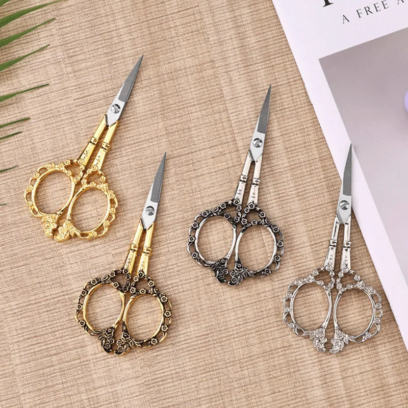 Retro Tailor Scissors – Stainless Steel Fabric Sewing Shears Tailor Scissors Axl