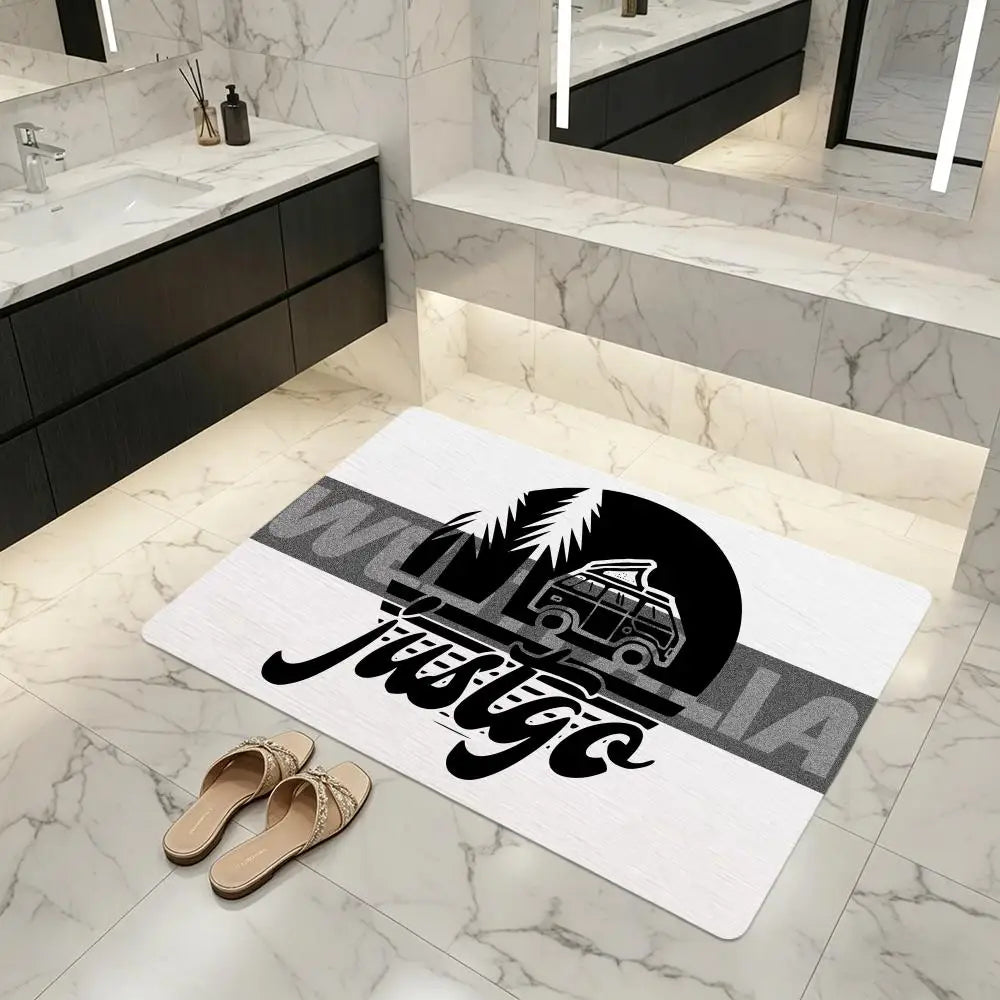Diatomite Bath Mat – Quick Dry, Absorbent & Anti-Slip Diatomite Bath Mat Axl