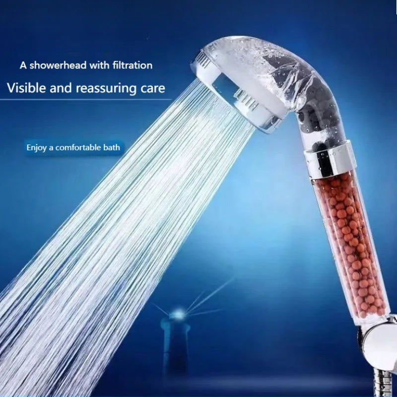 High Pressure Anion Spa Handheld Shower Head – Water Saving Handheld Shower Head Axl
