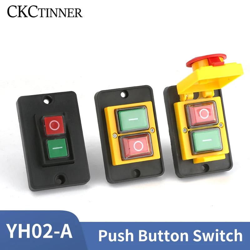 YH02A IP55 Electromagnetic Push Button Safety Switch – KLD28A KJD17A Push Button Switch Axl