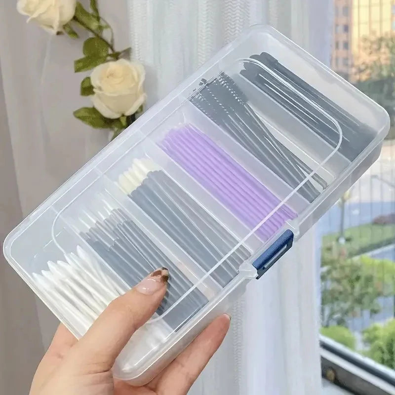 Clear 5/6-Grid Jewelry Storage Box – Portable Plastic Organizer Jewelry Organizer Box Axl
