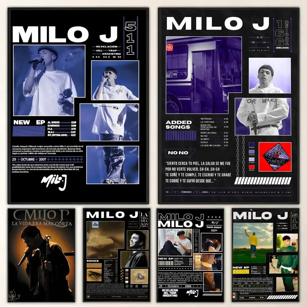 Milo J HD Art Poster – Waterproof Sticky Wall Decor Wall Art Poster Axl