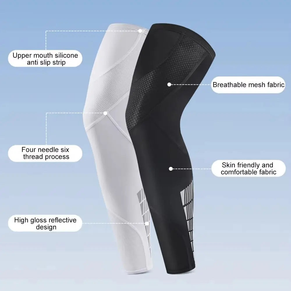 Anti-Slip Compression Leg Sleeves | Breathable Sports Knee Sleeve Compression Leg Sleeve Axl