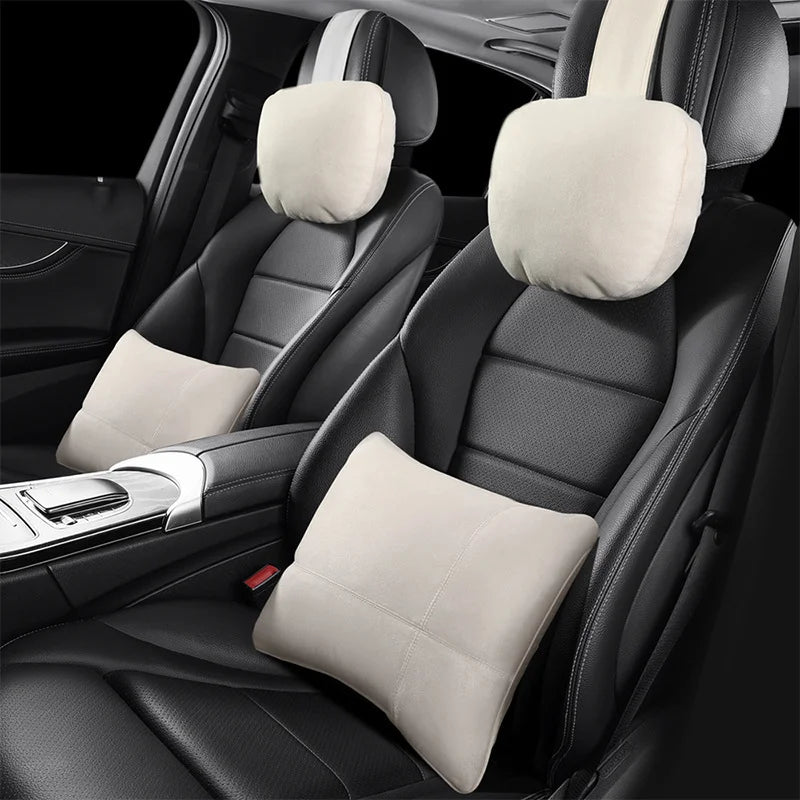 S-Class Soft Adjustable Car Neck Pillow | Universal Headrest Car Neck Pillow Axl
