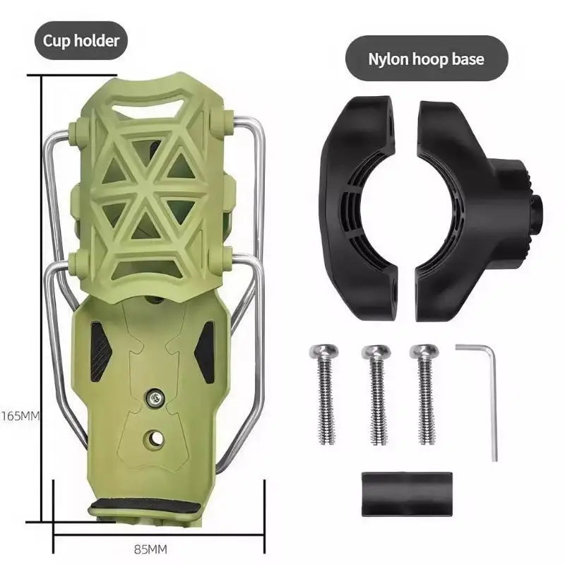 Adjustable Handlebar Cup Holder – Bike & Motorcycle Bottle Mount Handlebar Cup Holder Axl