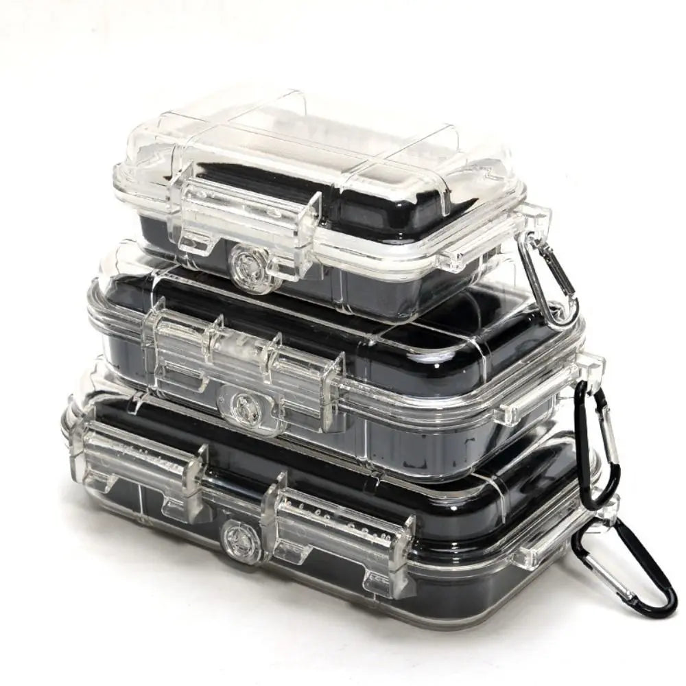 Waterproof Shockproof ABS Dry Box – Outdoor Storage Case S/M/L Waterproof Dry Box Axl