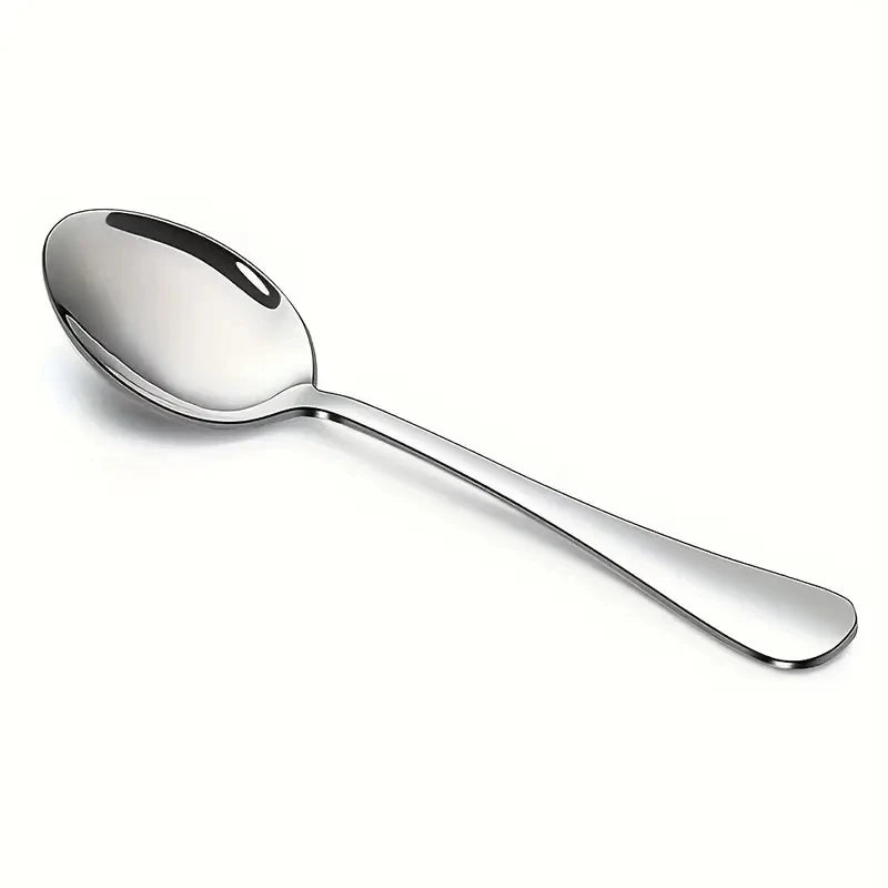 6-Piece Stainless Steel Coffee Spoon & Teaspoon Set 5.3in Teaspoon Set Axl