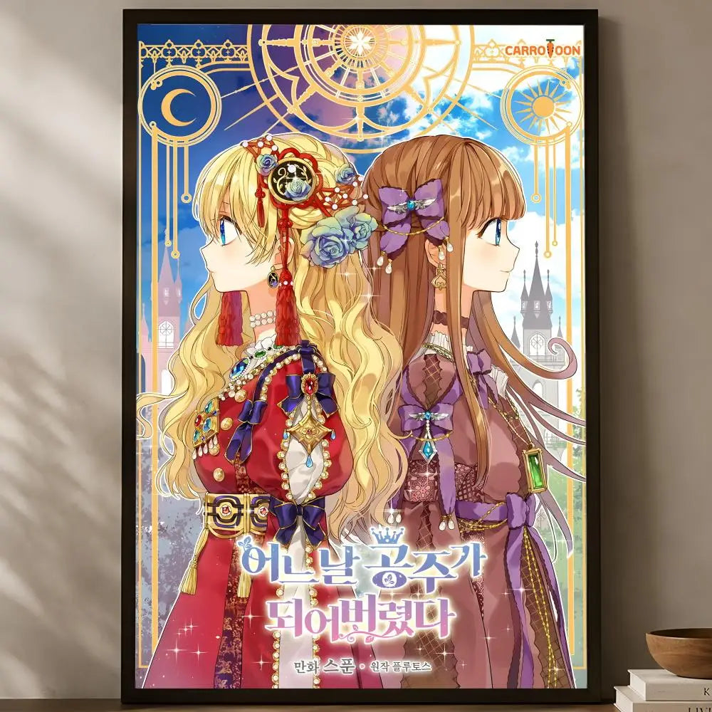 Who Made Me A Princess HD PVC Self-Stick Wall Poster Wall Art Poster Axl
