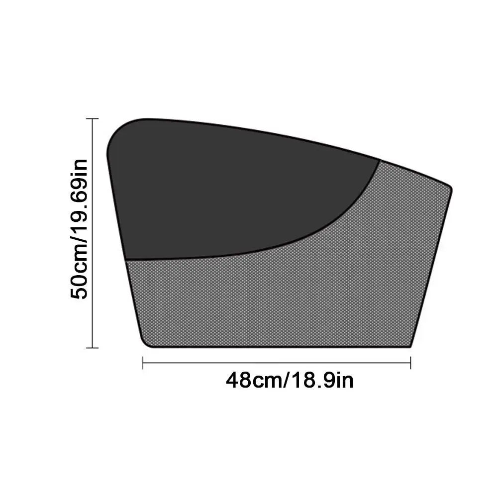 Magnetic Car Window Sunshade – UV-Blocking Mesh Curtain Car Window Sunshade Axl 1pc