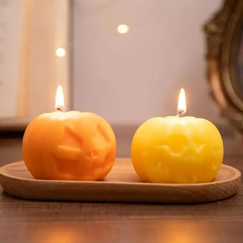 Halloween Pumpkin Silicone Candle Mold – DIY Craft Mould Silicone Candle Mold Axl