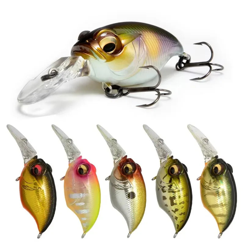 6g 42mm Floating Crankbait Lure – Bass, Perch & Pike Wobbler Fishing Crankbait Lure Axl
