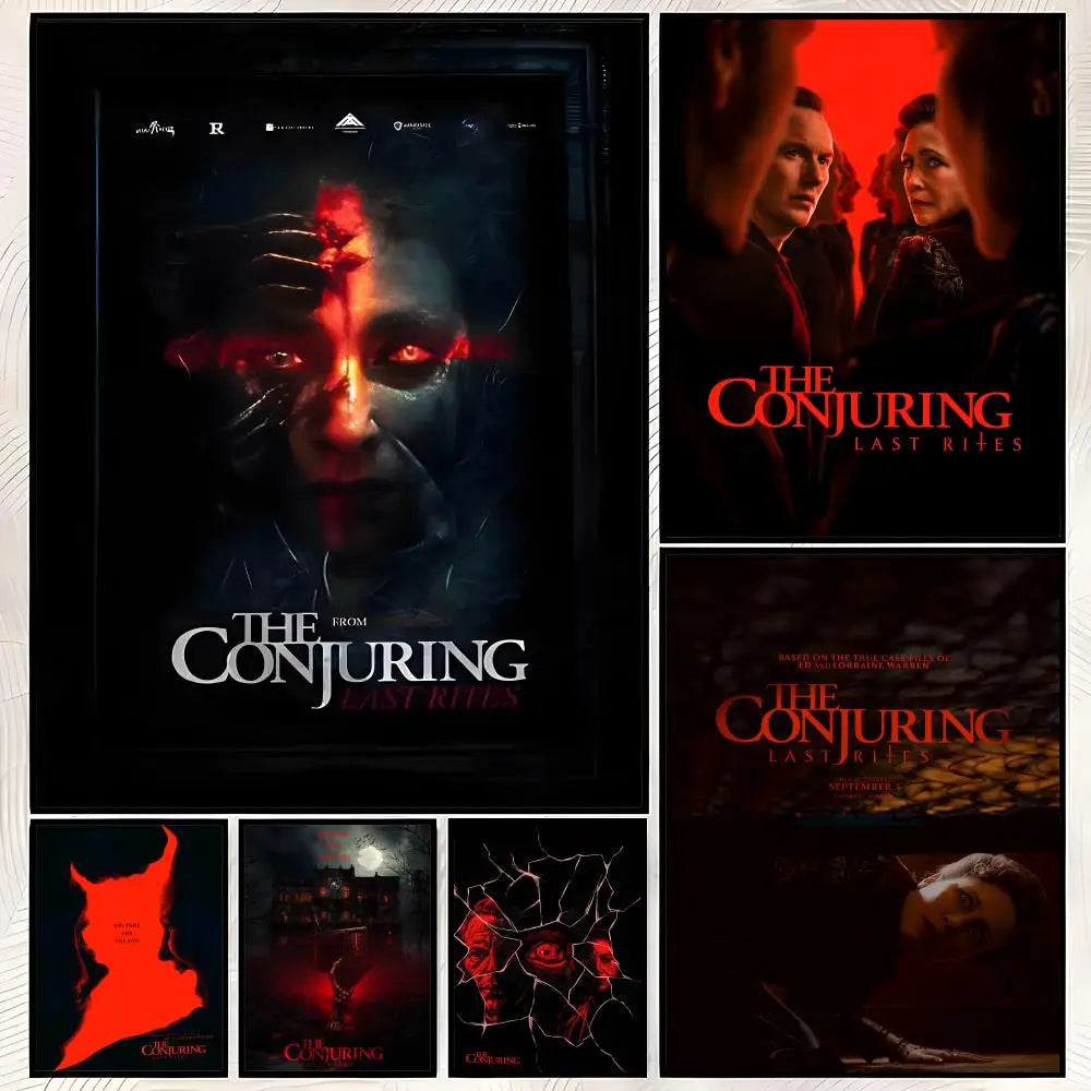 The Conjuring HD PVC Self-Stick Wall Art Poster | Waterproof Decor Wall Art Poster Axl