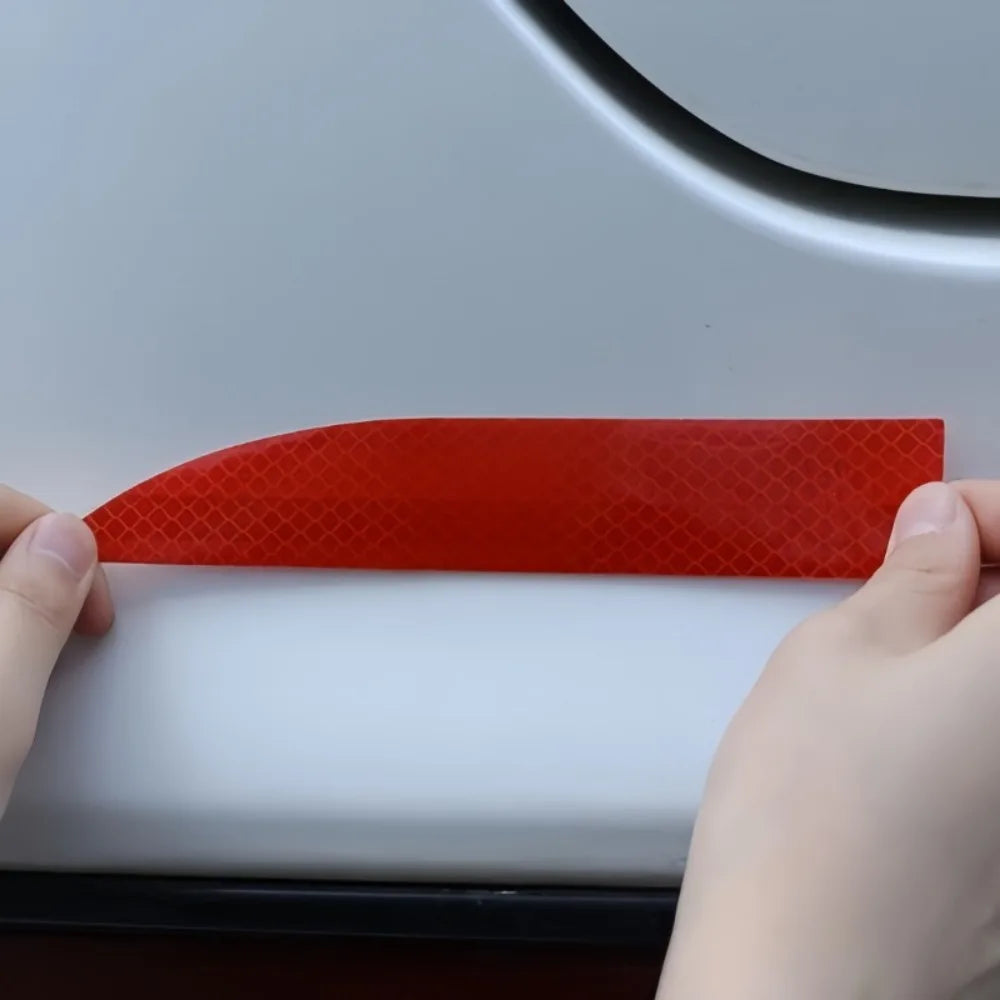 5-Set Reflective Warning Safety Tape Stickers for Car Trunk Reflective Car Stickers Axl