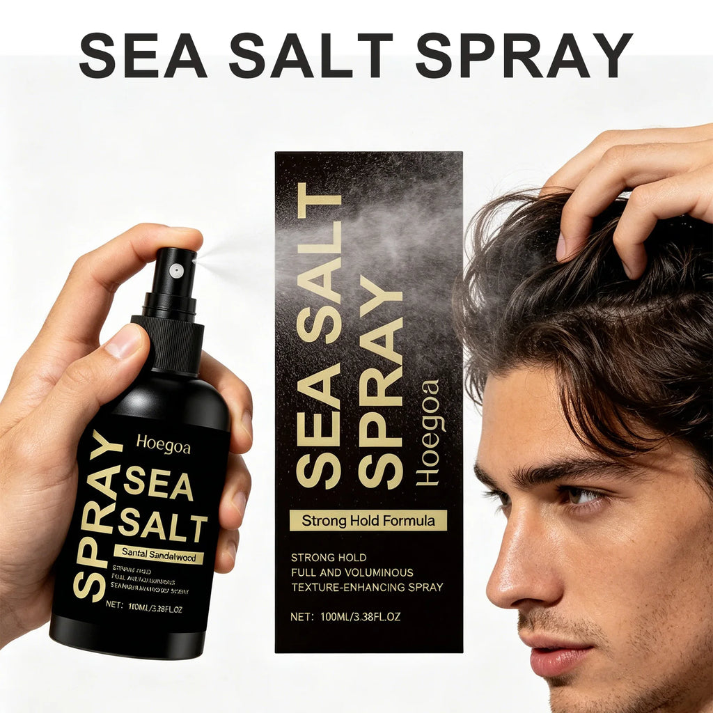 Sea Salt Texturizing Hair Spray – Beach Waves & Volume 100ml Texturizing Hair Spray Axl 1 PCS