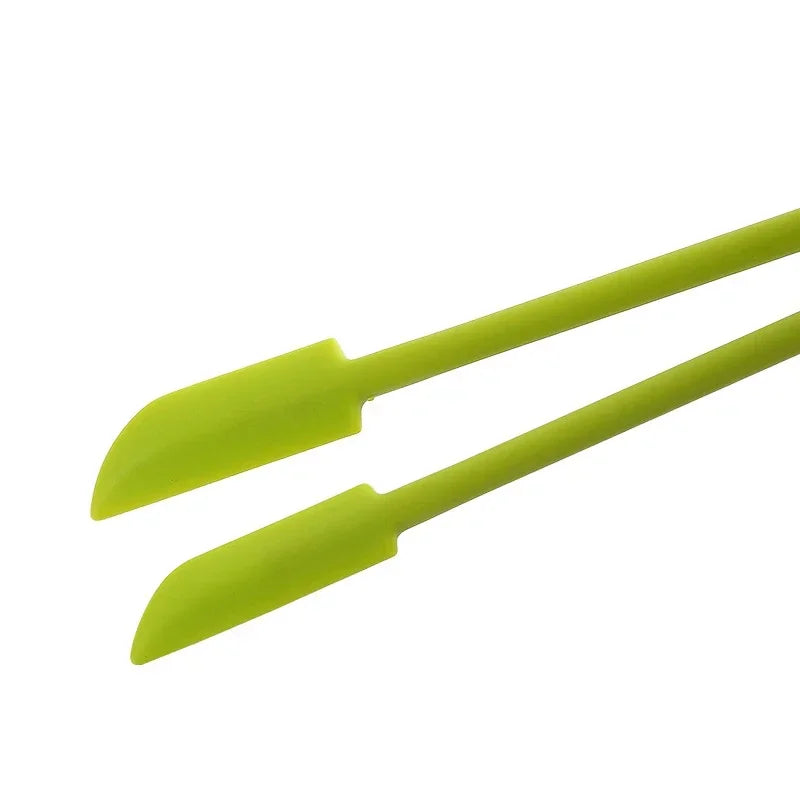 3-Piece Silicone Mini Scraper Set – Double-End Spatula & Spoon Silicone Spatula Set Axl