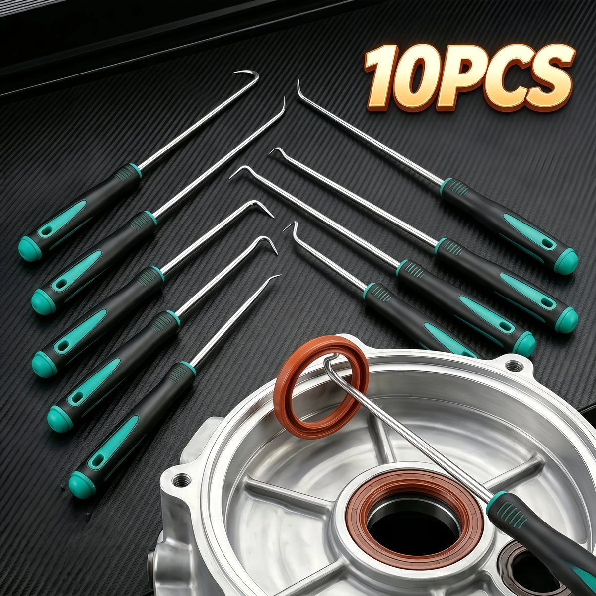 Precision Pick & Hook Set – O-Ring Oil Seal Remover Tool Kit Pick & Hook Tool Set Axl