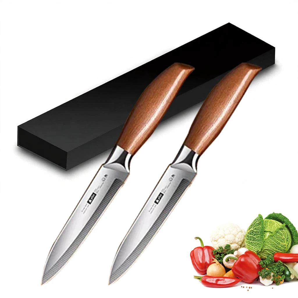 Stainless Steel Fruit & Vegetable Knife Set | Sharp Kitchen Knives Kitchen Knife Set Axl 2pcs