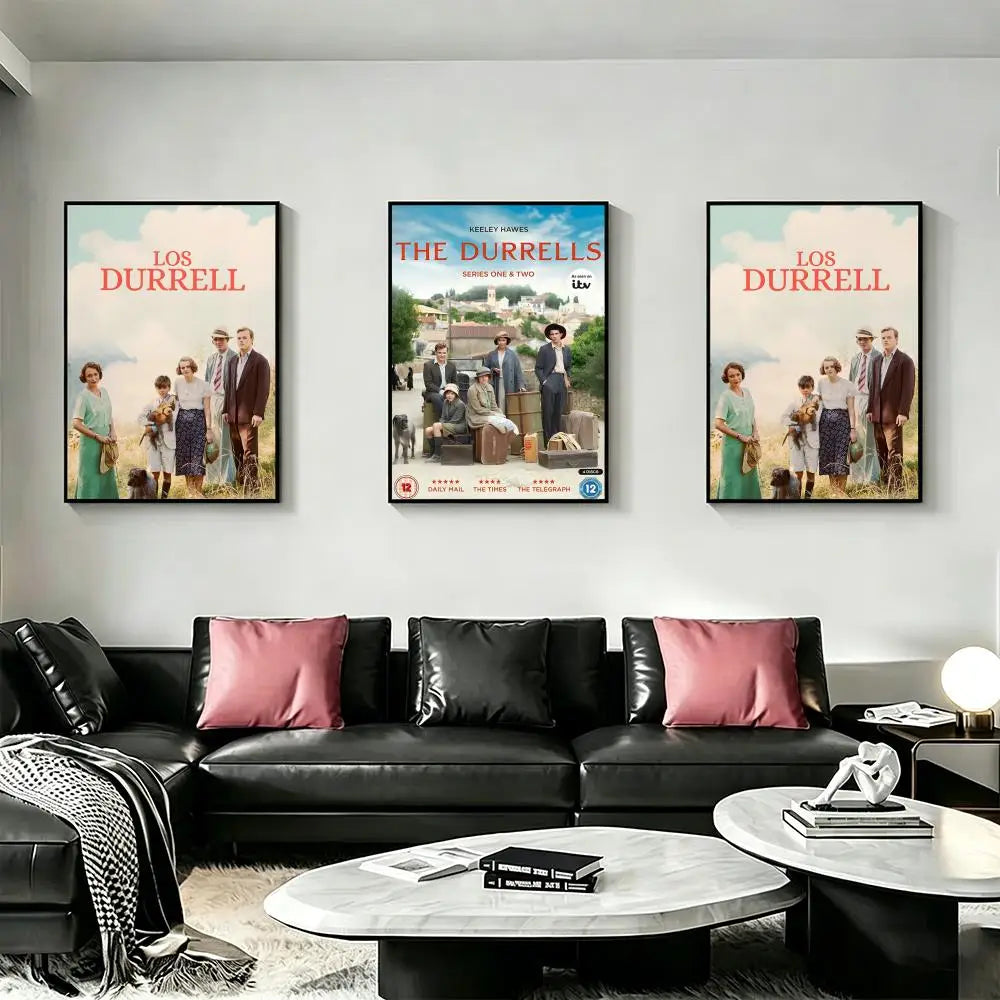 The Durrells TV Series HD Wall Poster – Home Decor Art Print Wall Art Poster Axl