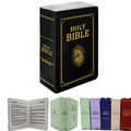 Christian Bible Verse Pillow – 1 Corinthians Book-Shaped Gift Decorative Accent Pillow Axl A6