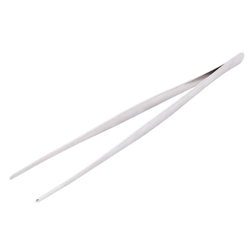 Stainless Steel Long Food Tongs & Straight Tweezers | Kitchen Kitchen Tongs Axl