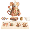 Mouse Ornament DIY Sewing Craft Kit – Beginner Friendly DIY Sewing Craft Kit Axl A