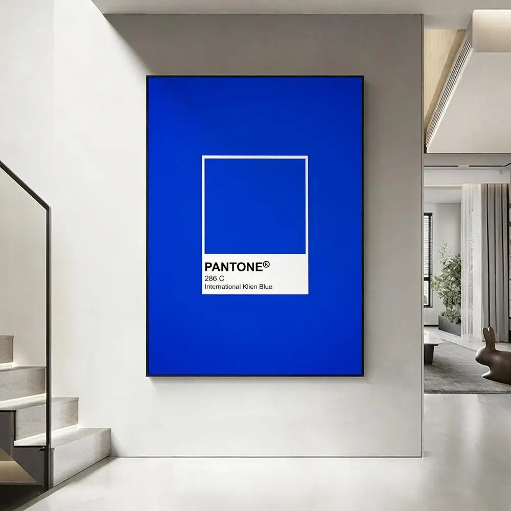 Yves Klein Art Poster – HD Modern Wall Decor | Home & Bar Wall Art Poster Axl White1 21X30cmNoframe