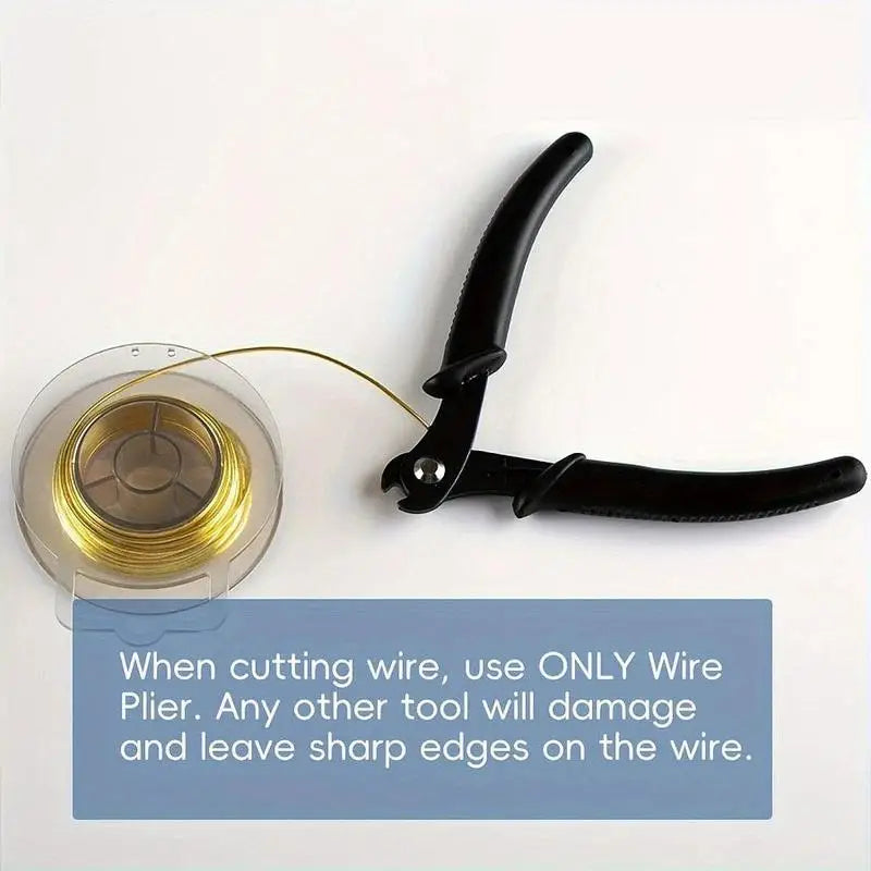 Memory Wire Cutting Plier – Beading & Jewelry Craft Tool Jewelry Wire Cutter Axl